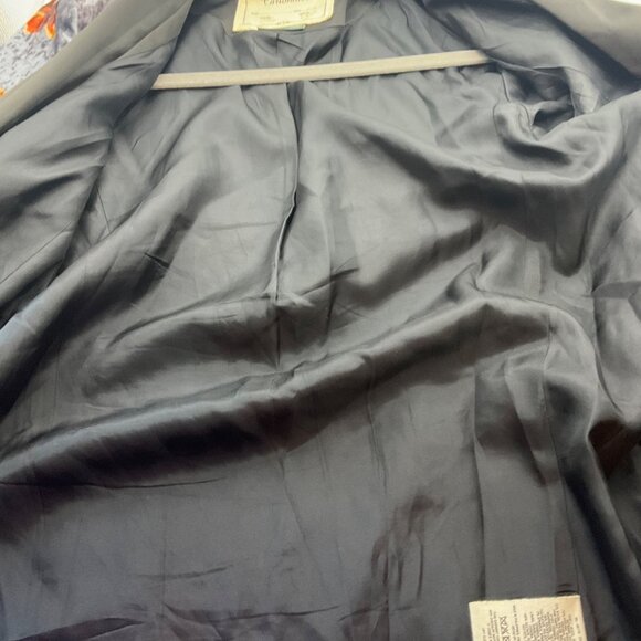 Anthropologie Small Cartonnier Velvet Floral Print Blazer Tuxedo Jacket - Picture 9 of 14